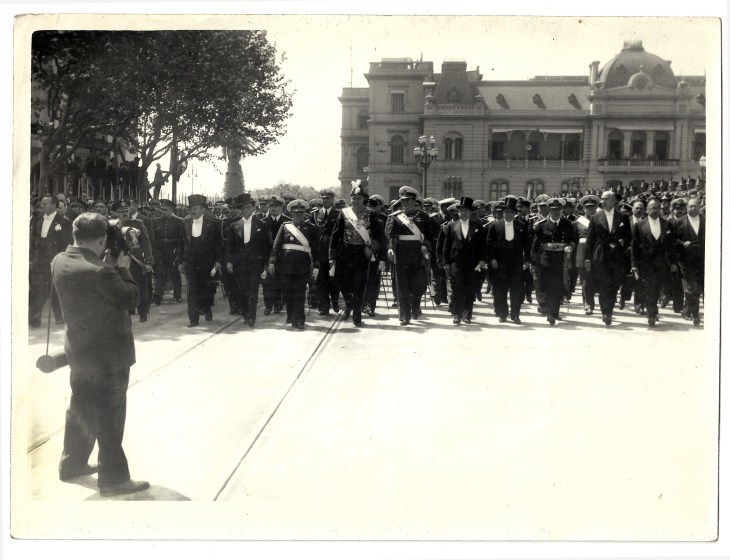 Pepe Campúa rodó con su cámara de cine algunos de los momentos del viaje del ministro Martín-Artajo a Argentina en 1948. Se desconoce si esas imágenes en vídeo se conservan en algún archivo público.