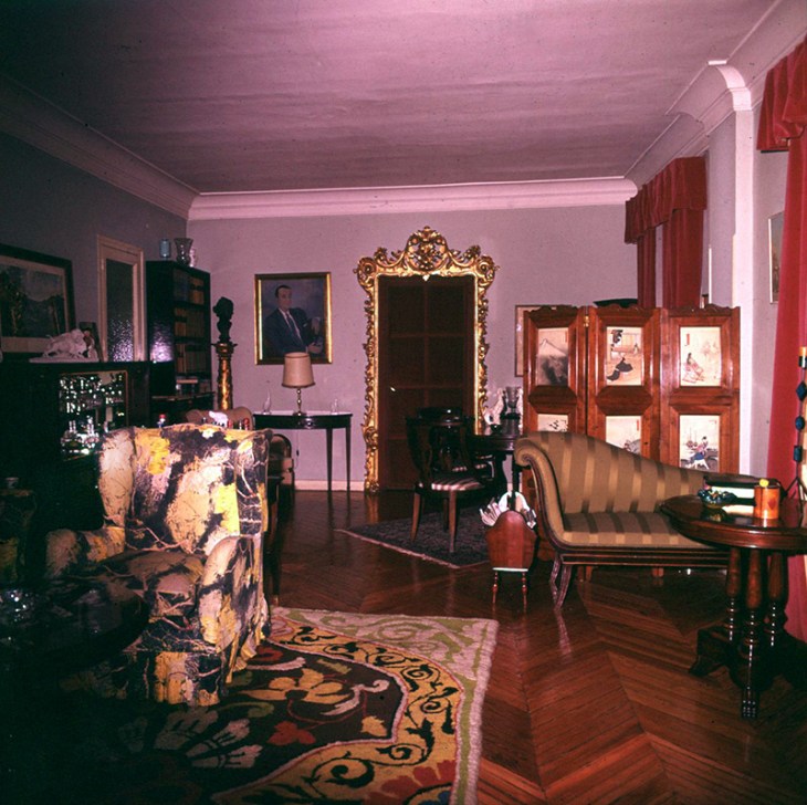 Vista del plató del estudio de Bárbara de Braganza, años más tarde