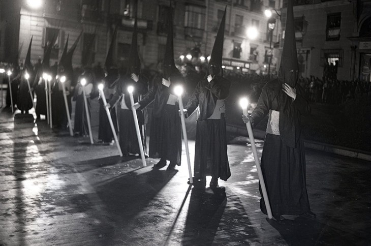 Semana Santa en Madrid, fotografiada por Campúa en abril de 1953